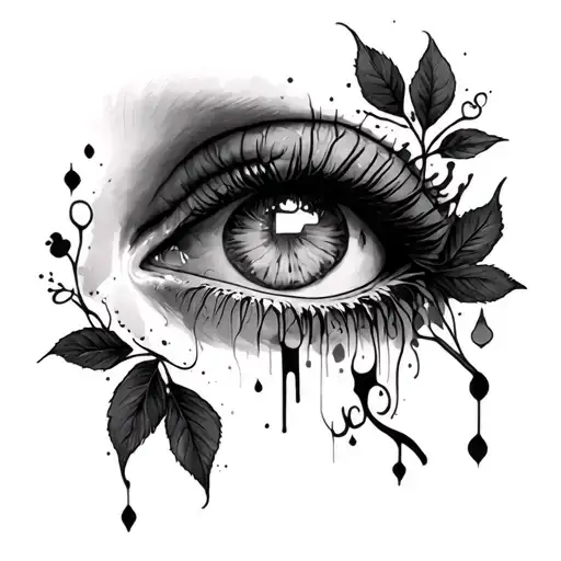 cry because it was beautiful tattoo design idea