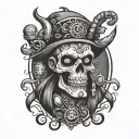 voodoo tattoo design idea