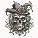 voodoo tattoo design idea