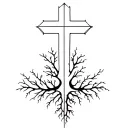 Cross With Roots tattoo design idea