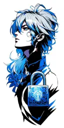 Michael kaiser blue lock tattoo design idea