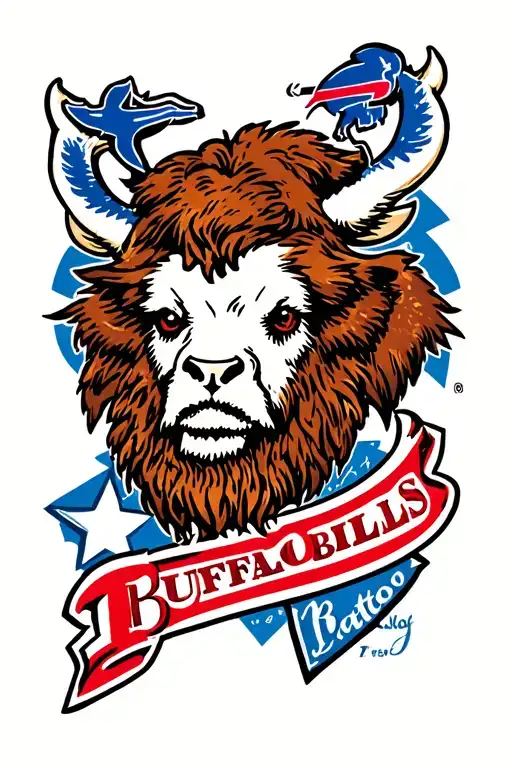 Buffalo Bills tattoo design idea