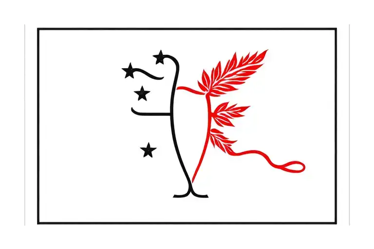 Trinacria Sicilian Flag tattoo design idea