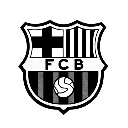 FC Barcelona tattoo design idea