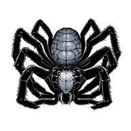 spider tattoo design idea