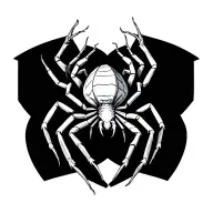spider tattoo design idea