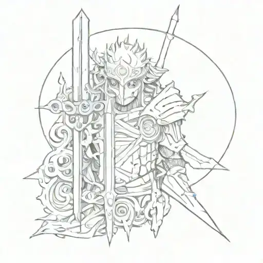 only the strong survive in berserk font tattoo tattoo design idea