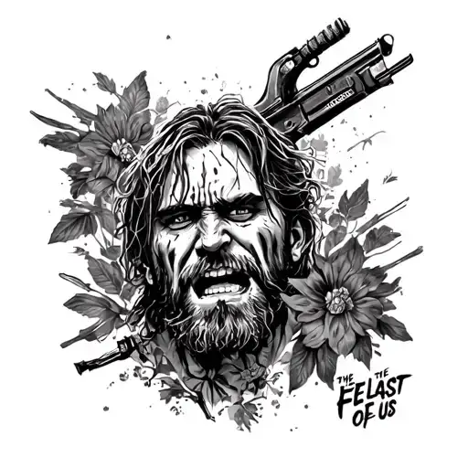 fuck fedra the last of us tattoo design idea