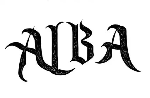 "Alba" tattoo design idea