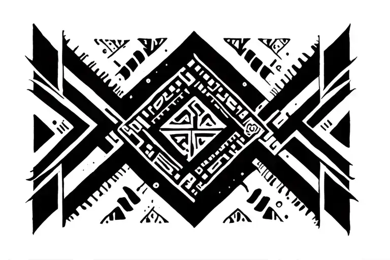 morse code tattoo design idea