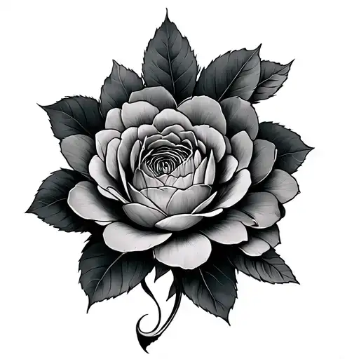 Komorebi tattoo design idea