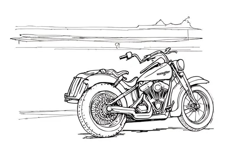 Wrangler tattoo design idea