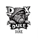 complete forearm sleeve with child hood with bully bread the name dax and duke tattoo design idea