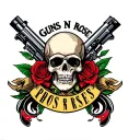 Guns N Roses tattoo design idea