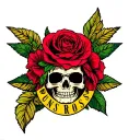 Guns N Roses tattoo design idea