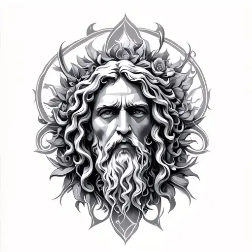 God First tattoo design idea