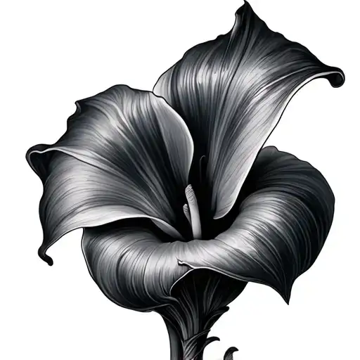 Calla Lilies tattoo design idea