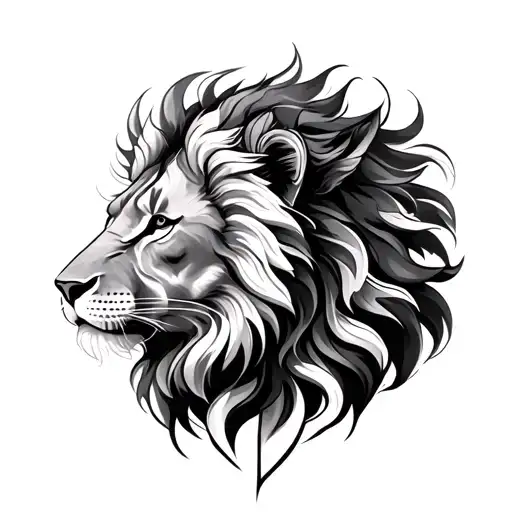 Gemini And Leo tattoo design idea