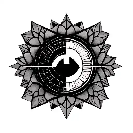 50 Sacred Geometry Tattoo Ideas That Will Take Your Breath Away ... tattoo design idea