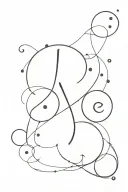 semi colon incorporated tattoo design idea