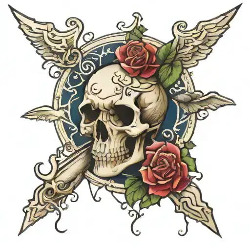 psalm 23 tattoo design idea