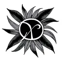 aloha symbol a ed symbol tattoo design idea