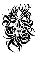 Goth tattoo design idea