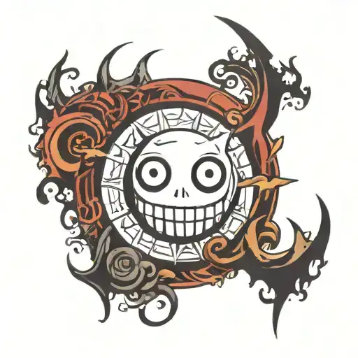 soul eater anime tattoo design idea