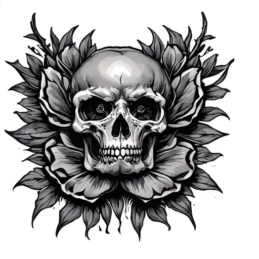 Crotch tattoo design idea