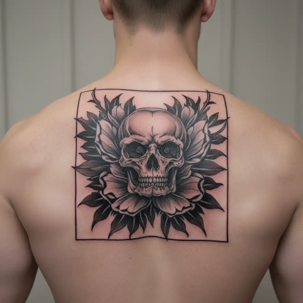 Crotch tattoo design idea