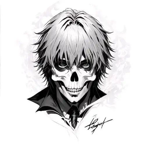 light yagami light death note tattoo design idea
