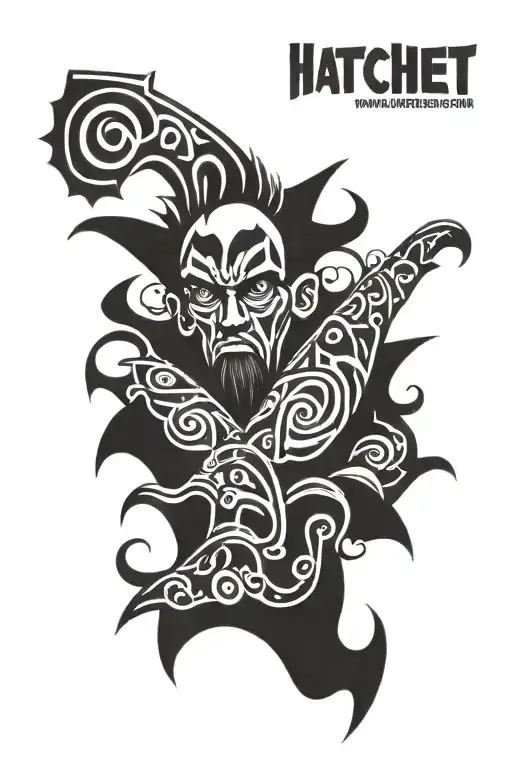 hatchet man icp tattoo design idea