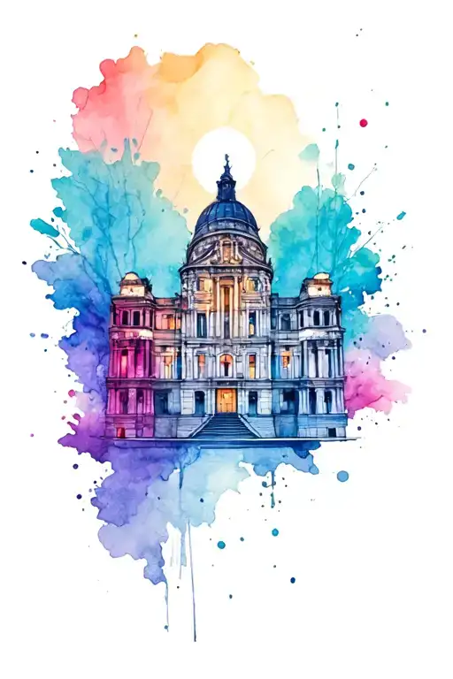 architecture tattoo featuring tattoo design idea