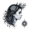 Empath tattoo design idea