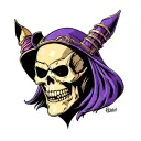 Skeletor tattoo design idea