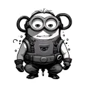 Minion divers tattoo design idea
