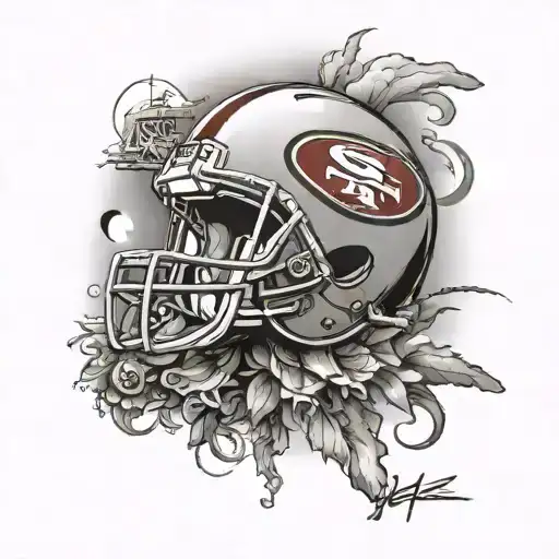 the bay 49ers tattoo design idea