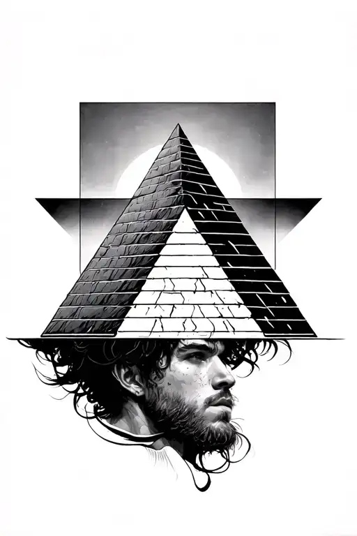 luka doncic pyramid tattoo tattoo design idea