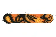 dragon tattoo design idea
