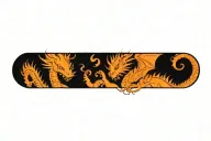 dragon tattoo design idea