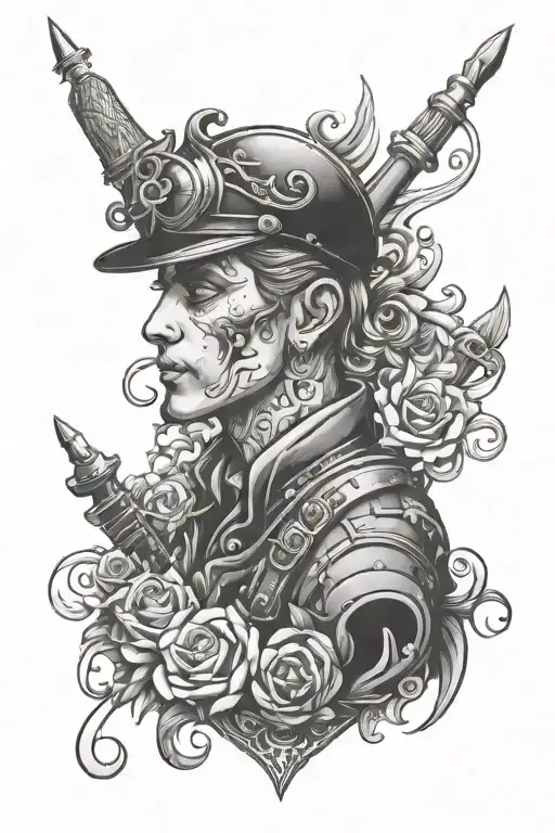jack of all trades tattoo design idea