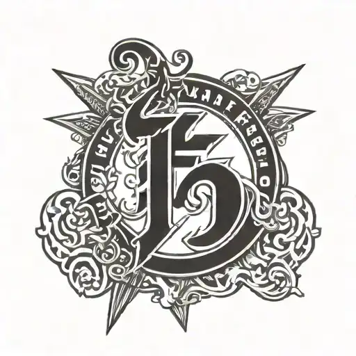 foo fighters logo tattoo design idea