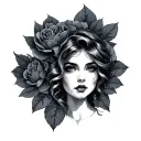 Stella Simone 4 ever tattoo design idea