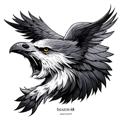 Isaiah 6 8 tattoo design idea