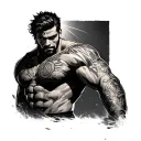 Man In The Arena tattoo design idea