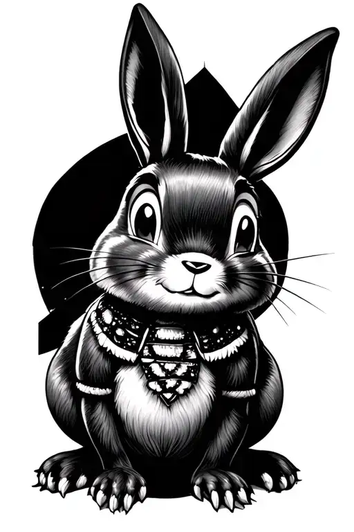 bugs bunny tattoo design idea