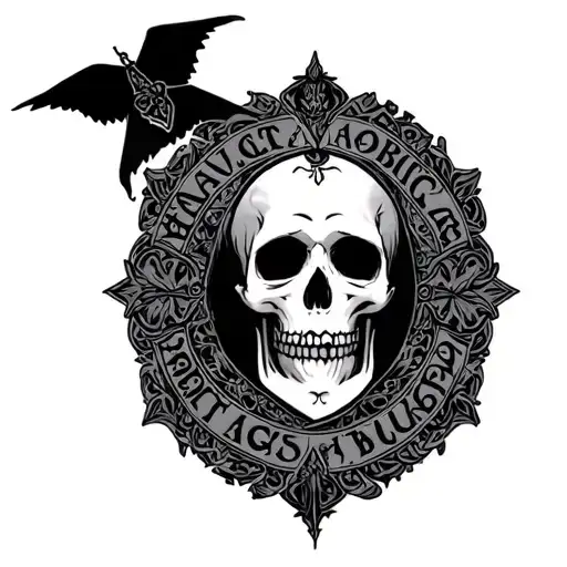 Ouija tattoo design idea