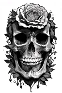 "Memento Vivere Memento Mori" Memento Vivere Memento Mori tattoo design idea
