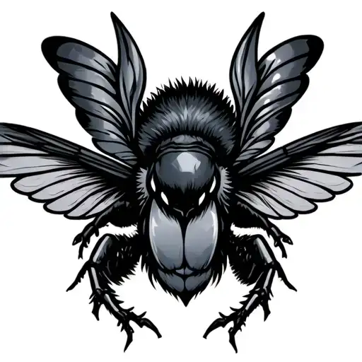 Hornet tattoo design idea