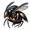 Hornet tattoo design idea